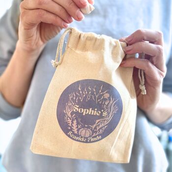 Personalised Seaside Finds Bag, 3 of 3