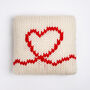 Valentines Blanket And Cushion Cover Easy Knitting Kit, thumbnail 6 of 10