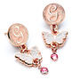 Wicked Glinda Drop Butterfly Earrings, thumbnail 1 of 3