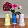 20th Birthday Anniversary Handmade Vase With Ceramic Tag, thumbnail 7 of 9