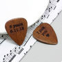 Personalised Wooden Plectrum, thumbnail 4 of 7