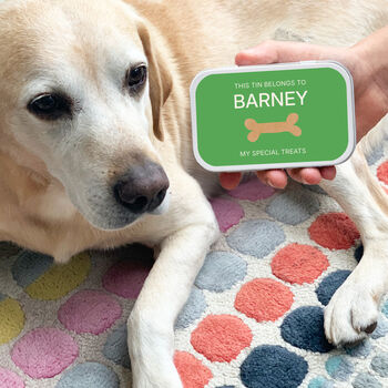 Personalised Pet Treat Keepsake Tins, 3 of 3