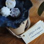 Wax Melt And Oil Burner Handmade Gift Set Navy Blue, thumbnail 5 of 8