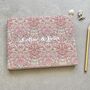 Personalised Liberty Fabric Guest / Note /Sketch / Book, thumbnail 1 of 9
