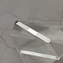Classic Engraved Solid Silver Tie Slide, thumbnail 3 of 7