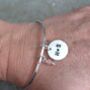 Bangle With Personalised Disc, thumbnail 4 of 4