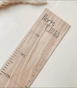 Pine Height Chart, Jigsaw Ruler Design 50cm To 200cm, 10 of 11