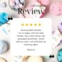 You Are Loved Strawberry Heart Bath Bomb⎜Christmas Pamper Gift, thumbnail 6 of 6