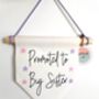 New Big Sister Gift Box With Pennant Flag, thumbnail 5 of 10