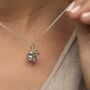 Frog Prince Necklace, Sterling Silver, thumbnail 1 of 7