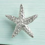 Starfish Solid Pewter Cabinet Handles, Door Knobs, thumbnail 1 of 8