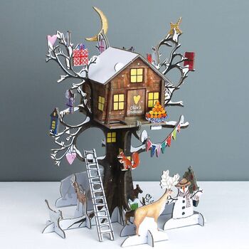 Personalised Treehouse Advent Calendar, 7 of 10