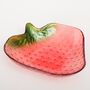 Zest Fiesta Strawberry Glass Bowl, thumbnail 2 of 4