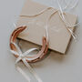 Personalised Pink And Pearl Heart Lucky Wedding Horseshoe, thumbnail 1 of 9