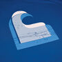 Wave Ocean Blue Surf T Shirt, thumbnail 2 of 6