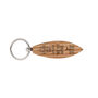 Loft 'Life's A Beach, Ride The Waves' Oak Surfboard Keyring | Birthday | Keepsake | Novelty Keyring, thumbnail 2 of 2
