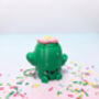 Cute Cactus Fidget Clicker Keychain | Desktop Mechanical Switch Bag Charm | Calming Sensory Office Desk Accessory, thumbnail 4 of 6