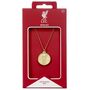 Liverpool Football Club Gold Finish Crest Necklace, thumbnail 3 of 3