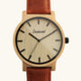 Classic Hazel Unisex Wood Watch, thumbnail 5 of 7