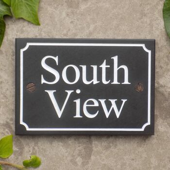 Personalised Slate House Sign, 5 of 12