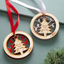 Personalised 1st Christmas Tree Hanging Decoration, thumbnail 2 of 5