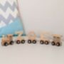Personalised Wooden Name Train, thumbnail 7 of 7