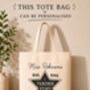 Teacher Tote Bag, thumbnail 3 of 3