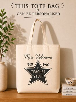 Teacher Tote Bag, 3 of 3