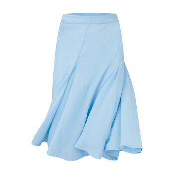Balboa Swing Skirt In Powder Blue 1940s Vintage Style, 2 of 3