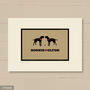 Personalised Viszla Print For One Or Two Dogs, thumbnail 11 of 12