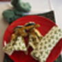 Cream Holly Reusable Pullable Christmas Crackers, thumbnail 2 of 8