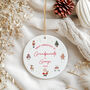 1st Christmas As Grandparents Tree Decoration, thumbnail 1 of 4