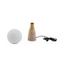 Kirstan Natural Stone And Glass Table Lamp, thumbnail 2 of 4
