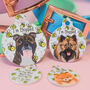 Cute Dog ID Name Tag Personalised Bumble Bees, thumbnail 11 of 12