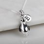 Personalised Solid Silver Penguin Necklace, thumbnail 1 of 6