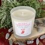 Personalised Funny Christmas Stocking Candle Gift, thumbnail 4 of 10