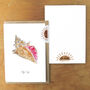 Conch Shell A6 Greetings Cards, thumbnail 2 of 7