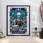 Tarot Style Typographical Print The Reader, thumbnail 3 of 7