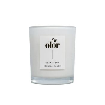 Rosa + Oud Scented Luxury Candle, 6 of 7