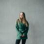 Women's Linen Summer Jacket With Hood, thumbnail 11 of 13