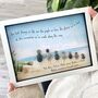 Personalised Family Seaside Beach Pebble Picture, thumbnail 1 of 2
