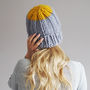 Knit Kit Colour Pop Knitted Hat, thumbnail 2 of 9