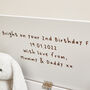 Personalised Large White Star Toy Box, thumbnail 2 of 4
