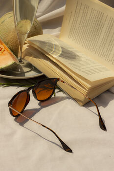 Tortoise Shell Traditional Style Sunglasses, 7 of 9