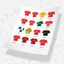 Liverpool Classic Retro Kits Footbal Team Print, thumbnail 3 of 4
