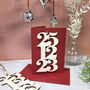 Personalised Christmas Card And Decoration, thumbnail 6 of 8