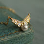 Antique Romantic Pearl Necklace, thumbnail 1 of 10