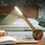 Cherry Octagon Plus Clock Desk Light, thumbnail 5 of 5