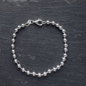 Ball Bracelet In Sterling Silver, 4 of 4