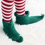 Crocheted Christmas Elf Boots, thumbnail 6 of 10